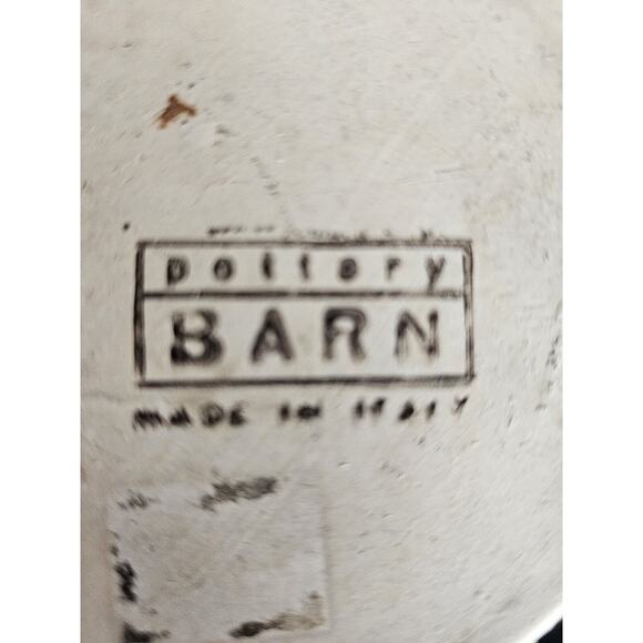 Pottery Barn Urn Vase Double Handled Great Condition - Picture 8 of 10